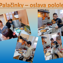 Palačinky - oslava pololetí