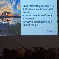 Přednáška na Alšovce. O přírodě a dějinách.