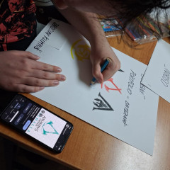 Tvoříme portfolio pro naše kresby a výtvory