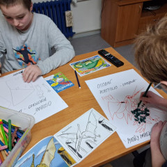 Tvoříme portfolio pro naše kresby a výtvory