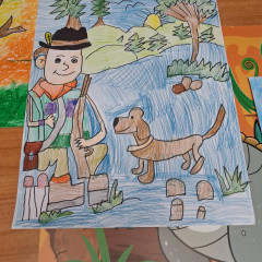 Zapojili jsme se do výtvarné soutěže  - Okresní myslivecký spolek Znojmo