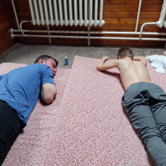 Zklidňující olejová masáž