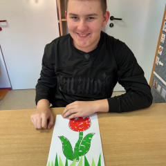 Tvoření jarních, barevných tulipánů