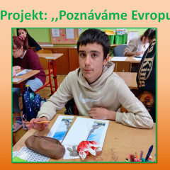 Celoškolní projekt ,,Poznáváme Evropu"