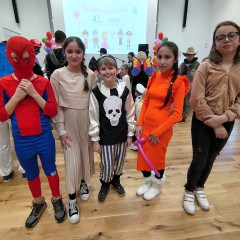 Školní karneval na Alšovce - 25. února