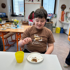 Návštěva školní kavárny