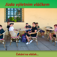 Jízda výletním vláčkem ke Dni děti