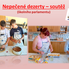 Nepečené dezerty - soutěž školního parlamentu