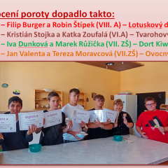 Nepečené dezerty - soutěž školního parlamentu
