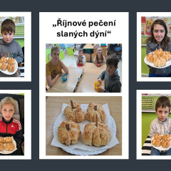 Pečení slaných dýní