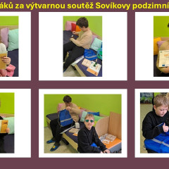 Výtvarná soutěž - Sovíkovy podzimní prázdniny + ocenění výherců