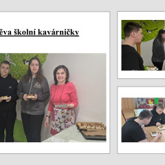 Návštěva školní kavárny