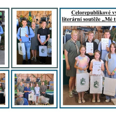 Literární (obor poezie) a výtvarná soutěž - Mé toulky za zvěří + ocenění