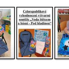 Literární (obor poezie) a výtvarná soutěž - Pod hladinou + ocenění