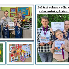Literární a výtvarná soutěž - Požární ochrana očima dětí a mládeže + předání cen