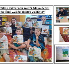 Výtvarná soutěž - Slovo dětmi malované