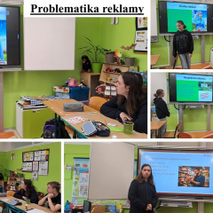 Prezentace, referáty a samostatné práce žáků