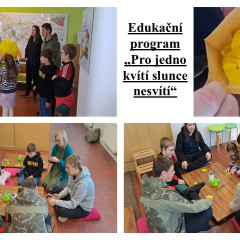 Edukační program v JMM - Pro jedno kvítí slunce nesvítí