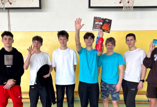 První místo v okrskovém kole basketbalu