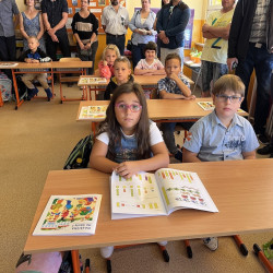 První školní den - vítáme nové prvňáčky