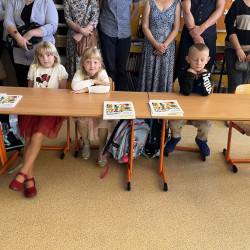 První školní den - vítáme nové prvňáčky