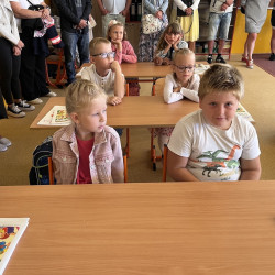 První školní den - vítáme nové prvňáčky