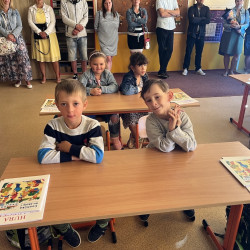 První školní den - vítáme nové prvňáčky
