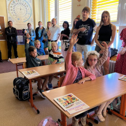 První školní den - vítáme nové prvňáčky