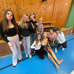 Zážitkový kurz první pomoci v ZŠ Husinec