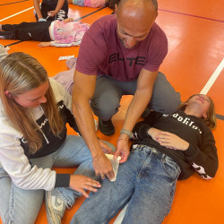 Zážitkový kurz první pomoci v ZŠ Husinec