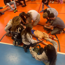 Zážitkový kurz první pomoci v ZŠ Husinec