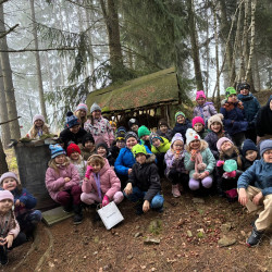 Výprava školní družiny ke krmelci