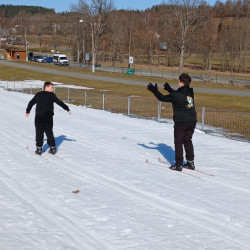 Běžkařský kurz 7.ročníku