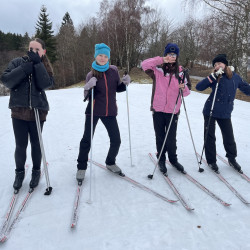 Běžkařský kurz 7.ročníku