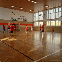 Okresní kolo v košíkové ml. žáků - 2.místo