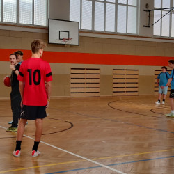 Okresní kolo v košíkové ml. žáků - 2.místo