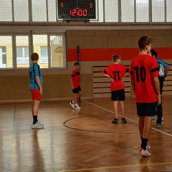 Okresní kolo v košíkové ml. žáků - 2.místo