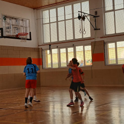 Okresní kolo v košíkové ml. žáků - 2.místo