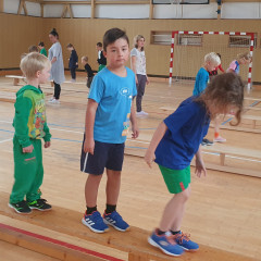 Veselé setkání předškoláků s prvňáčky