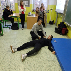 Setkání se studentkami Zdravotnické školy z Prachatic 2025