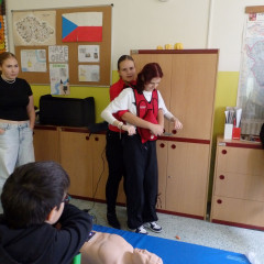 Setkání se studentkami Zdravotnické školy z Prachatic 2025