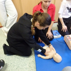 Setkání se studentkami Zdravotnické školy z Prachatic 2025