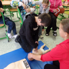 Setkání se studentkami Zdravotnické školy z Prachatic 2025