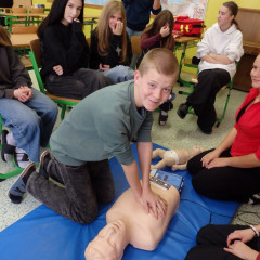 Setkání se studentkami Zdravotnické školy z Prachatic 2025