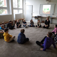 Setkání s panem „Uhlíkem“  (4.třída)