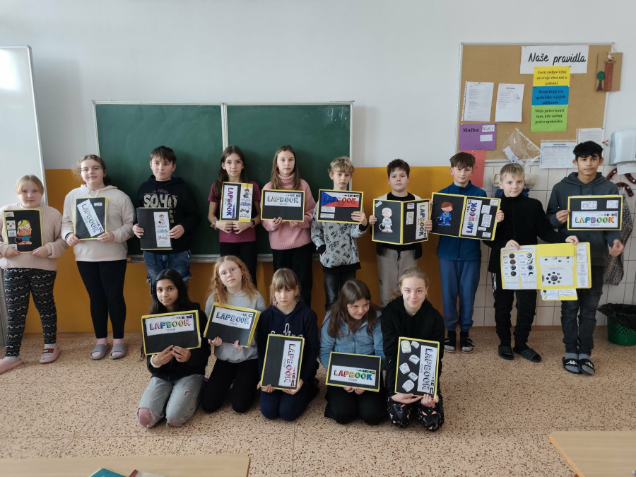 Lapbook Sluneční soustava - 5.třída