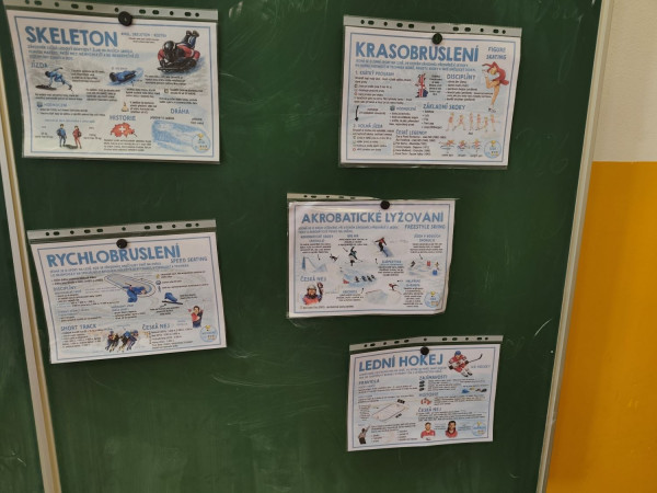 Zimní olympijské hry v lavicích