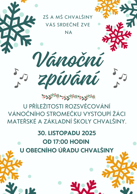 Vánoční zpívání