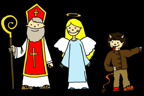 Anděl, čert a Mikuláš