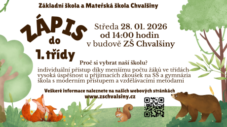 Zápis dětí do 1. třídy